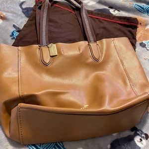 Coach leather handbag